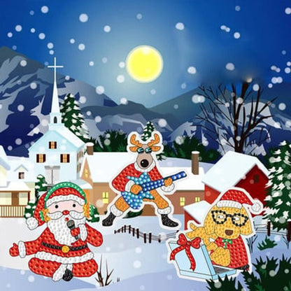 Christmas Diamond Painting Sticker Kit